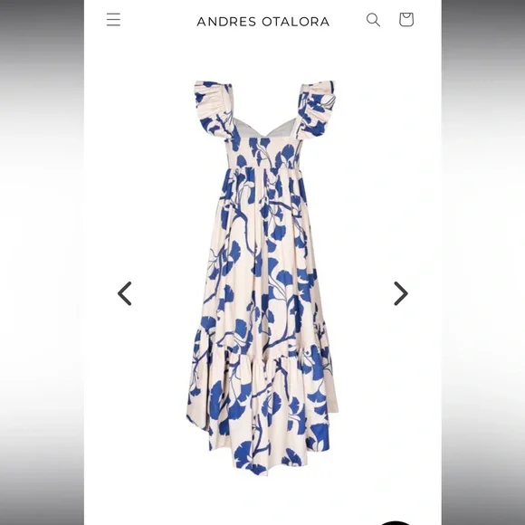 Andres Otalora Samaria Midi Dress - Picture 6 of 6